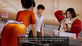 I explore Academy 225 in the game