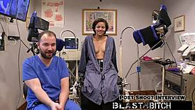 Patient Rebel Wyatt's pussy blasted by doctor in POV roleplay