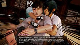 i'm playing academy 161, this hentai anime game is wild.