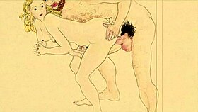 vintage erotic drawings of anime hentai scenes