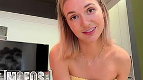 mofos - melissa preps for bed but needs her bf to bang her tight hole first 😜