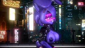 3D animated K-pop queen Bonnie's sexy dance performance