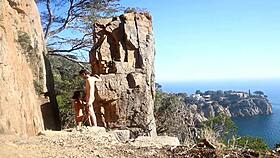 Hot Couple Outdoor Sex In The Middle Of A Path Amateur