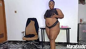 wanna see sweet Mara Exotic masturbate on a table till she squirts everywhere?