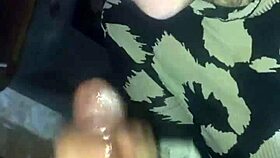 This hot latina slut deepthroats a big black cock in homemade fun.