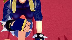 Chun-Li Gives Blowjob And Fucking In Fortnite!