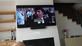 Home alone with my step mom's hot best friend Sophia Locke, and she's got that big ass