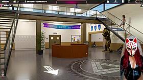 Sexy college student in white stockings steps into debauchery 😏