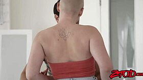 Riley Nixon gets hammered by big cock in anal scene 😈