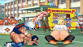 I am Brian Battler meeting Power Girl and Raven in Hentai Mugen