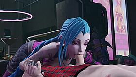 Jinx With Big Booty Riding On Cock