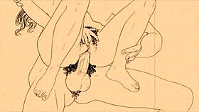 vintage erotic drawings of anime hentai scenes