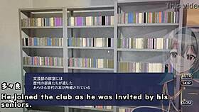 A game featuring shadows having sex in a clubroom trial version with machine translated subtitles played by silent v ghost1 2