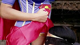 omg, i’m super pussydoll banging with strapon as sexy wonderfuck woman in public