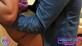 Homemade porn: wife rides then bends over for doggystyle