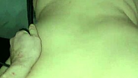 New amateur Amber has her wet pussy fucked by a daddy with a rope and collar