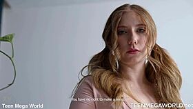 Deep Licking And Cleaning Of Big Tits Before Intense Fucking And Creampie