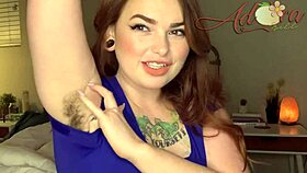 gf grows out her armpit hair