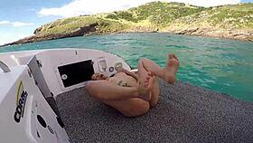 I get a blowjob before creampie in my tight pussy