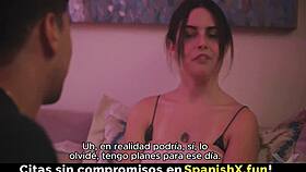 Brunette's hairy pussy looks so hot