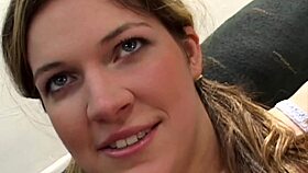 Renee Jordan Nervously Unwraps a Massive Black Cock