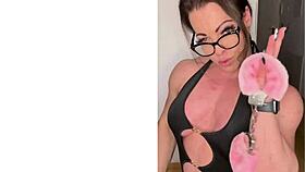 Femdom MILF spanks and fucks muscular hunk in POV video