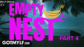 stepmom and stepson sharing a big orgasm in threesome