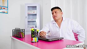 nurse bangs perverted doctor on her first workday ever