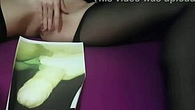 Milf watches and squirts on cock picture