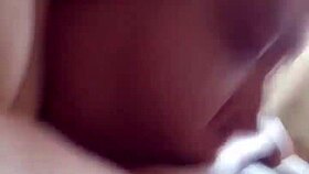 she gives sloppy head to a big cock