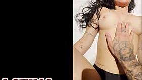 latina teen with braces in casting interview