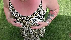 Master pisses on submissive milf before creampie