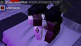 second video of me fucking another fan on roblox with interracial monster cock action
