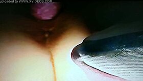 Old amateur wife has sex with her husband while blindfolded and using a rabbit vibrator
