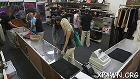 i'm beauty having rough sex in shop with blowjob and sucking