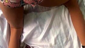Stepdad caught banging innocent sexy doll in public. Toy play unfolds.