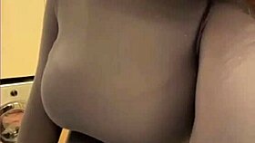 Hey, my milky stepmom, why are you licking your nipples right now?