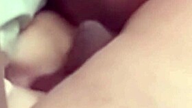 Close up and hidden camera footage of a small Asian woman being penetrated by a big black cock