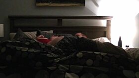 chubby couple enjoys their third round together