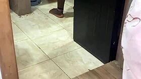 Swingers family, is this ebony milf wife taking big cock in her ass at home?