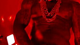 Hairy cock worship with Hallelujah Johnson - solo scenes