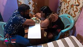 Indian boss fucks secretary hard in office room 😏