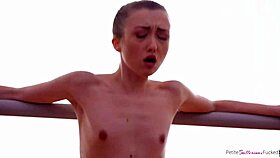 Tiny ballet beauty captivates with grace. Her petite frame hides a fierce desire for raw action.