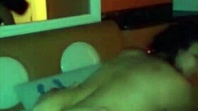 Two guys take turns in Karina's pussy!