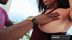 light skin ebony julie kay with big tits drilled by bbc 😈