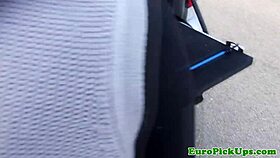 A beautiful European woman gets paid to have anal sex