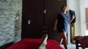 i got my 18 year old stepsister to ask for clothes and she begged for cum in her ass