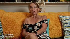 Stepbrothers double penetrate Canadian slut Angie Bloom