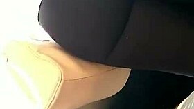 Young 18+ girl shows off her big ass in raw action