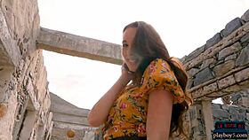 Wow, Willa Prescott’s outdoor striptease is pure fire!